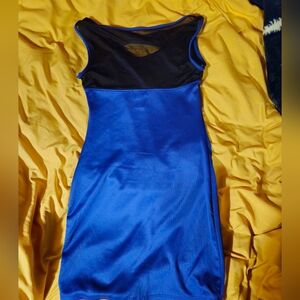 Blue and Black Dress. Small WETSEAL